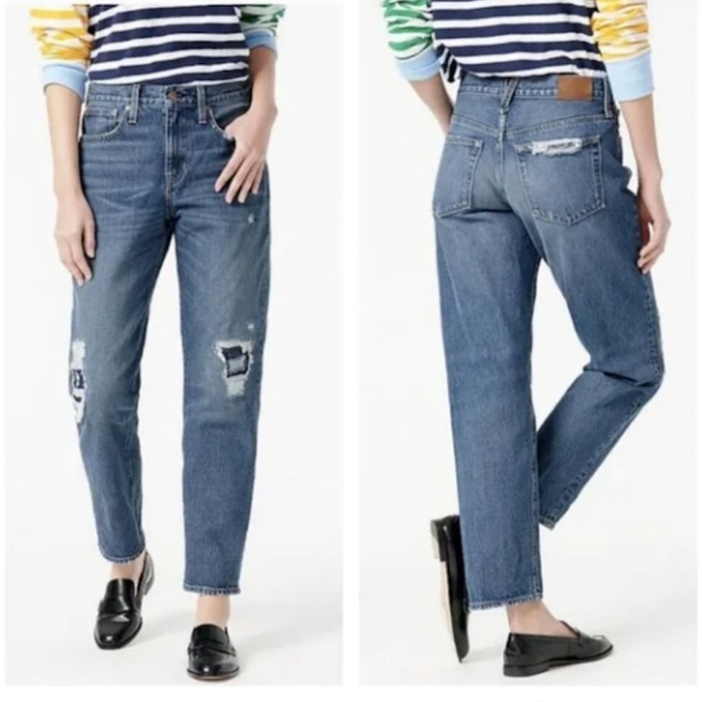 J Crew Slouchy Boyfriend Jeans